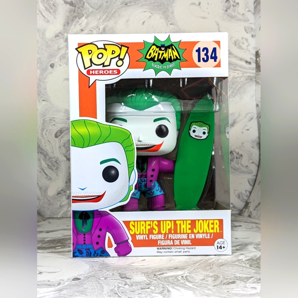 Funko Pop Batman Surf's Up The Joker 134 NIB